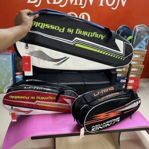 Li-Ning PaceCraft Double Zipper Polyester Badminton Kit Bag